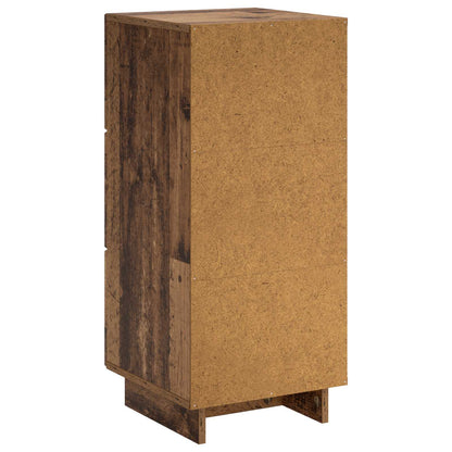 vidaXL Sideboard Old Wood 33.5 x 34.5 x 75 cm Engineered Wood