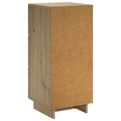 vidaXL Sideboard Artisan Oak 33.5 x 34.5 x 75 cm Engineered Wood