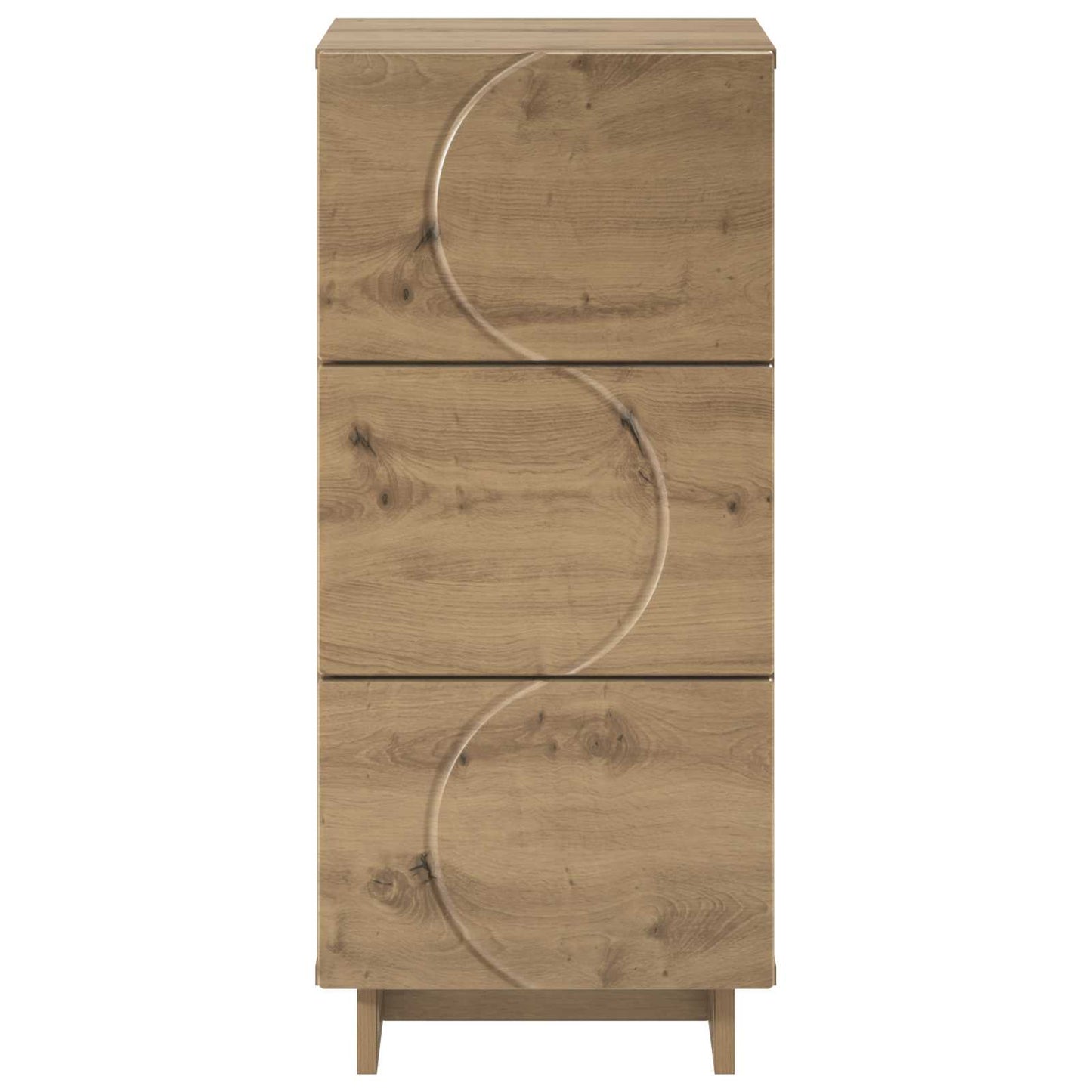 vidaXL Sideboard Artisan Oak 33.5 x 34.5 x 75 cm Engineered Wood