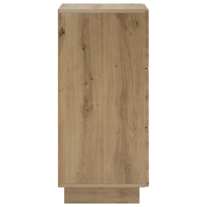 vidaXL Sideboard Artisan Oak 33.5 x 34.5 x 75 cm Engineered Wood