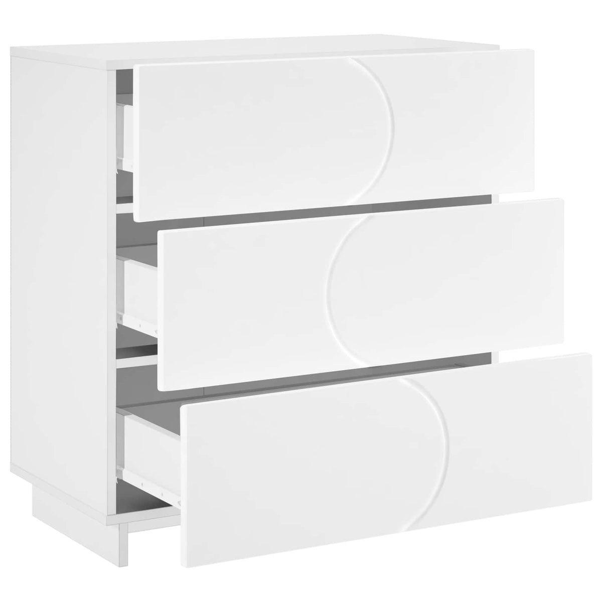 vidaXL Sideboard White 70 x 38 x 75 cm Engineered Wood