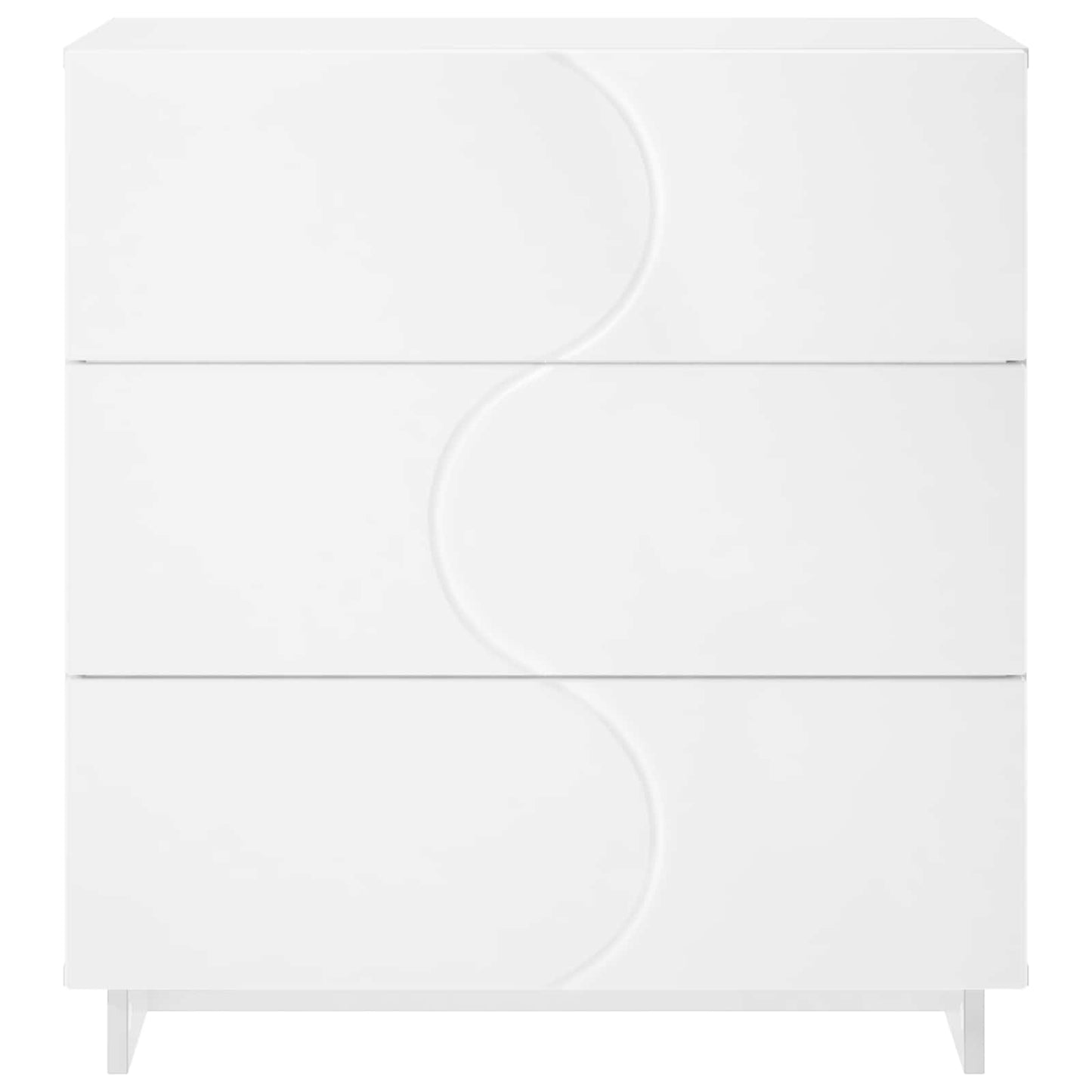 vidaXL Sideboard White 70 x 38 x 75 cm Engineered Wood