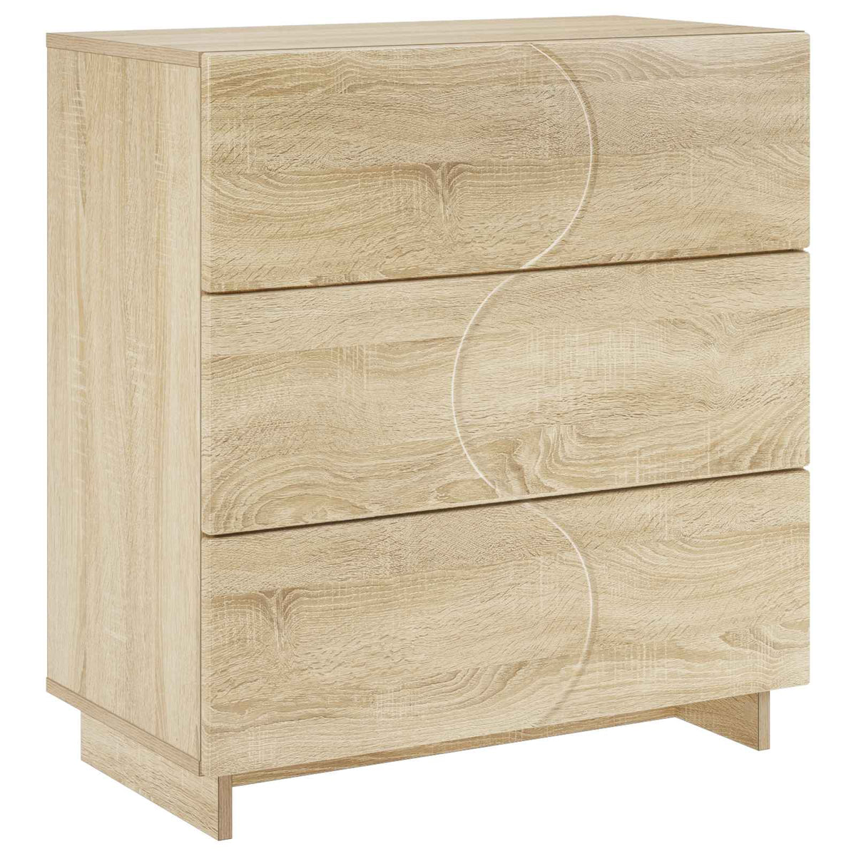 vidaXL Sideboard Sonoma Oak 70 x 38 x 75 cm Engineered Wood