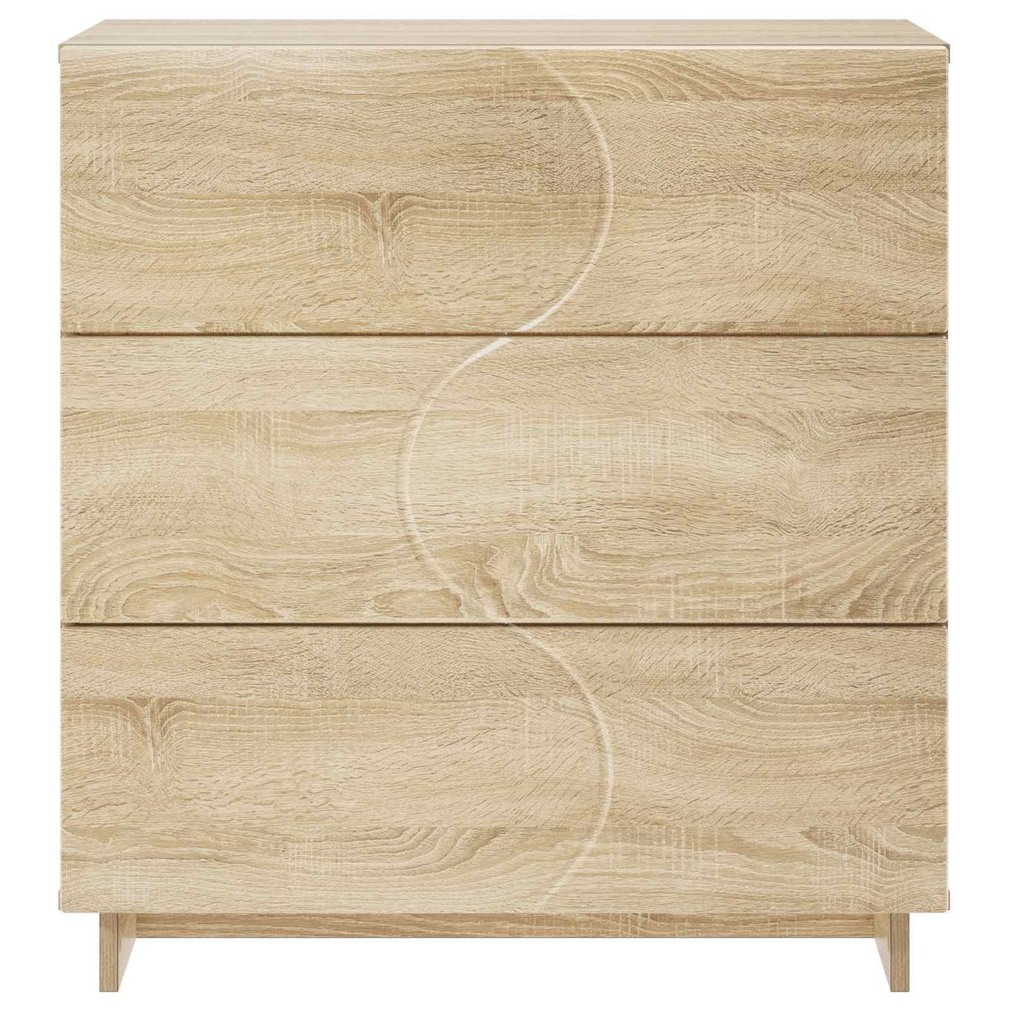 vidaXL Sideboard Sonoma Oak 70 x 38 x 75 cm Engineered Wood