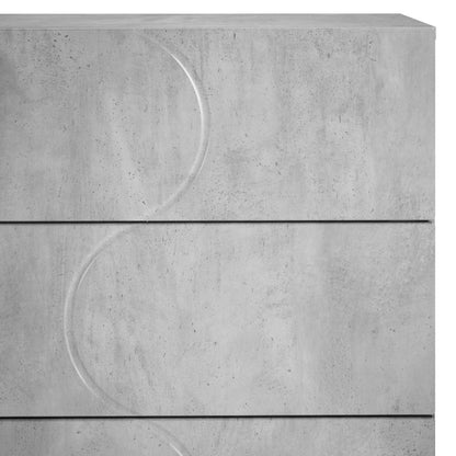vidaXL Sideboard Concrete Grey 70 x 38 x 75 cm Engineered Wood