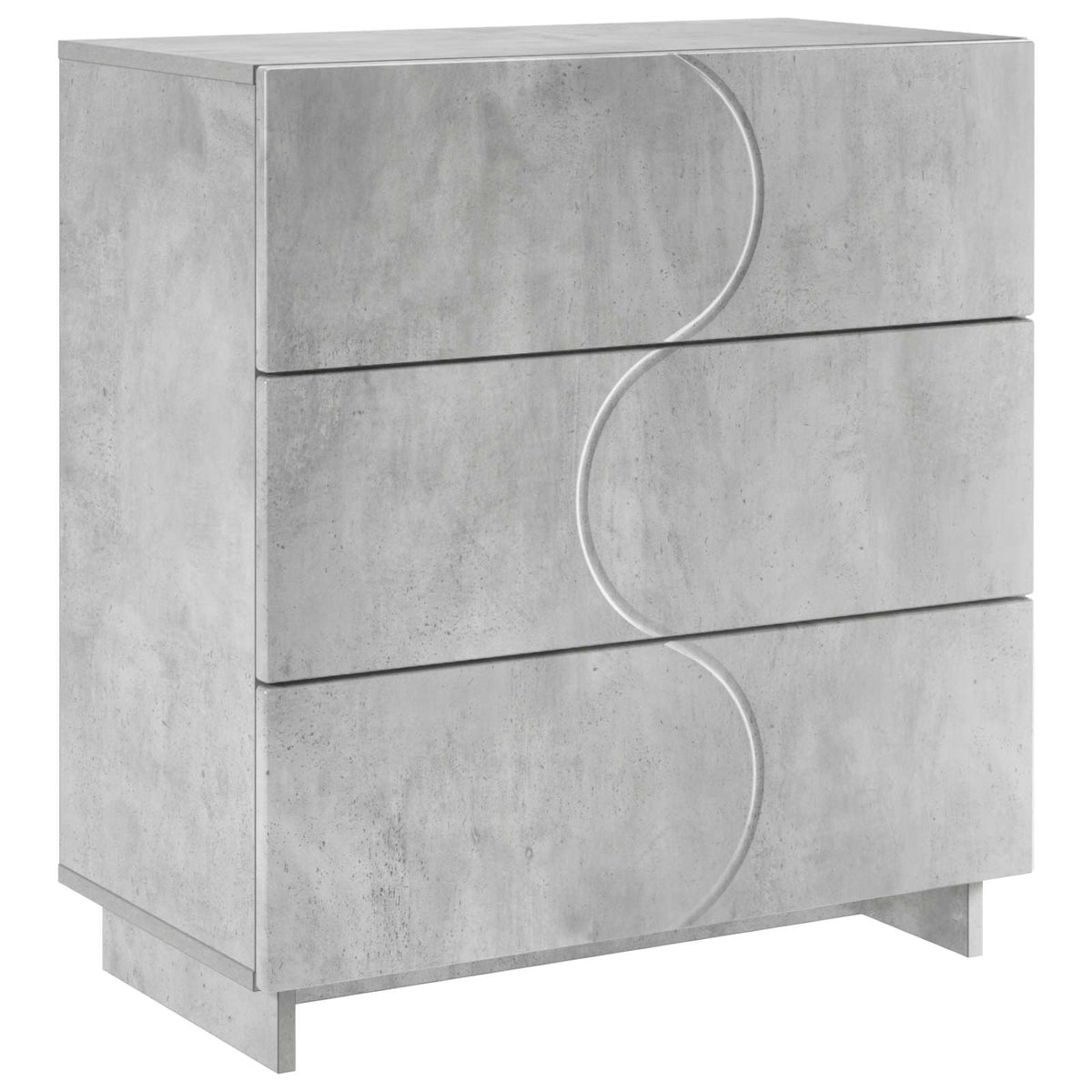 vidaXL Sideboard Concrete Grey 70 x 38 x 75 cm Engineered Wood
