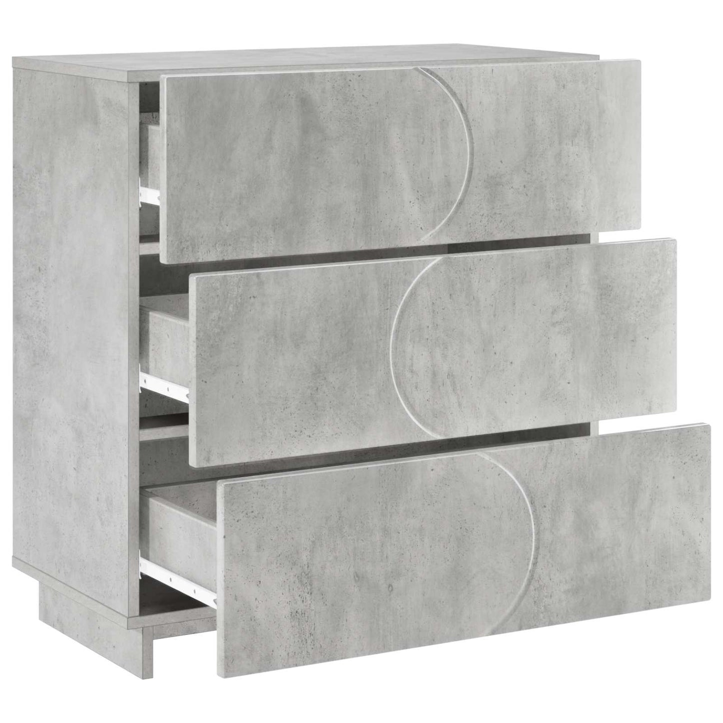 vidaXL Sideboard Concrete Grey 70 x 38 x 75 cm Engineered Wood