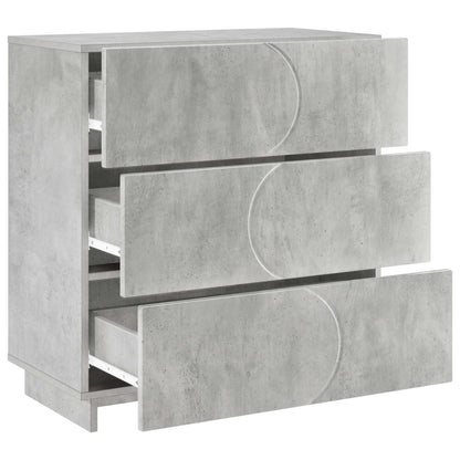 vidaXL Sideboard Concrete Grey 70 x 38 x 75 cm Engineered Wood