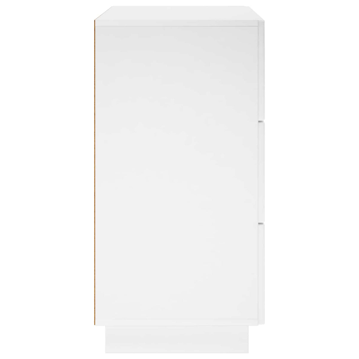 vidaXL Sideboard High Gloss White 70 x 38 x 75 cm Engineered Wood
