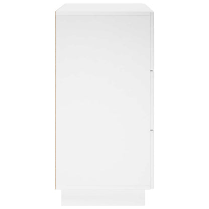 vidaXL Sideboard High Gloss White 70 x 38 x 75 cm Engineered Wood