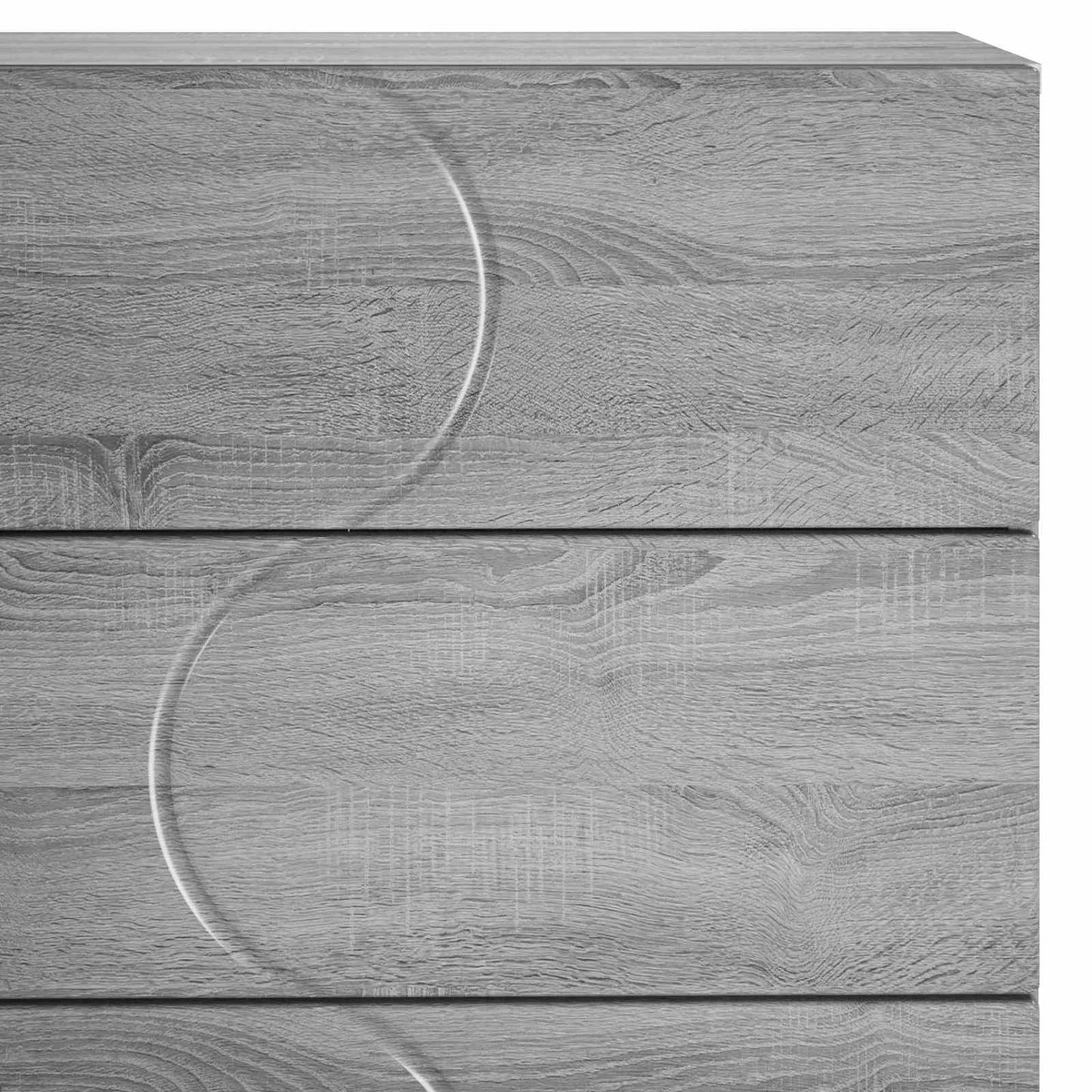 vidaXL Sideboard Grey Sonoma 70 x 38 x 75 cm Engineered Wood