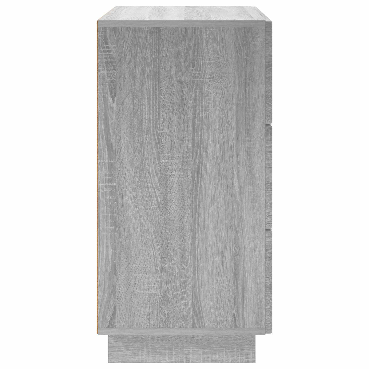 vidaXL Sideboard Grey Sonoma 70 x 38 x 75 cm Engineered Wood
