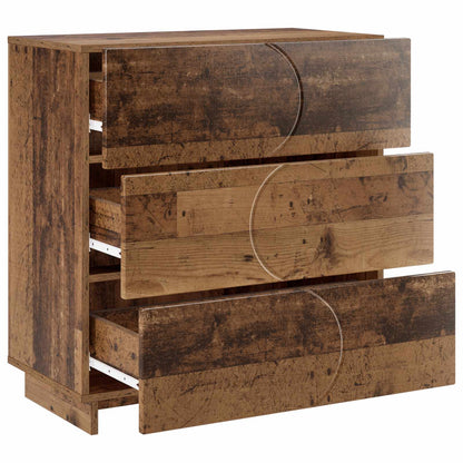 vidaXL Sideboard Old Wood 70 x 38 x 75 cm Engineered Wood