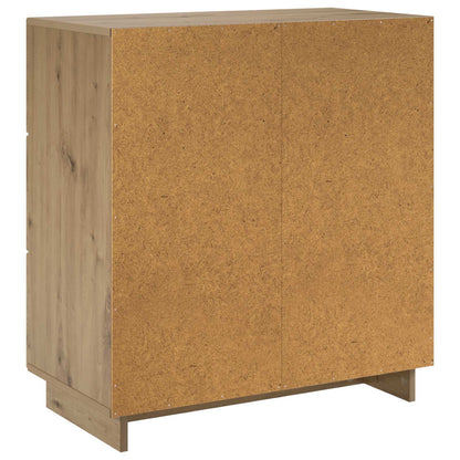 vidaXL Sideboard Artisan Oak 70 x 38 x 75 cm Engineered Wood
