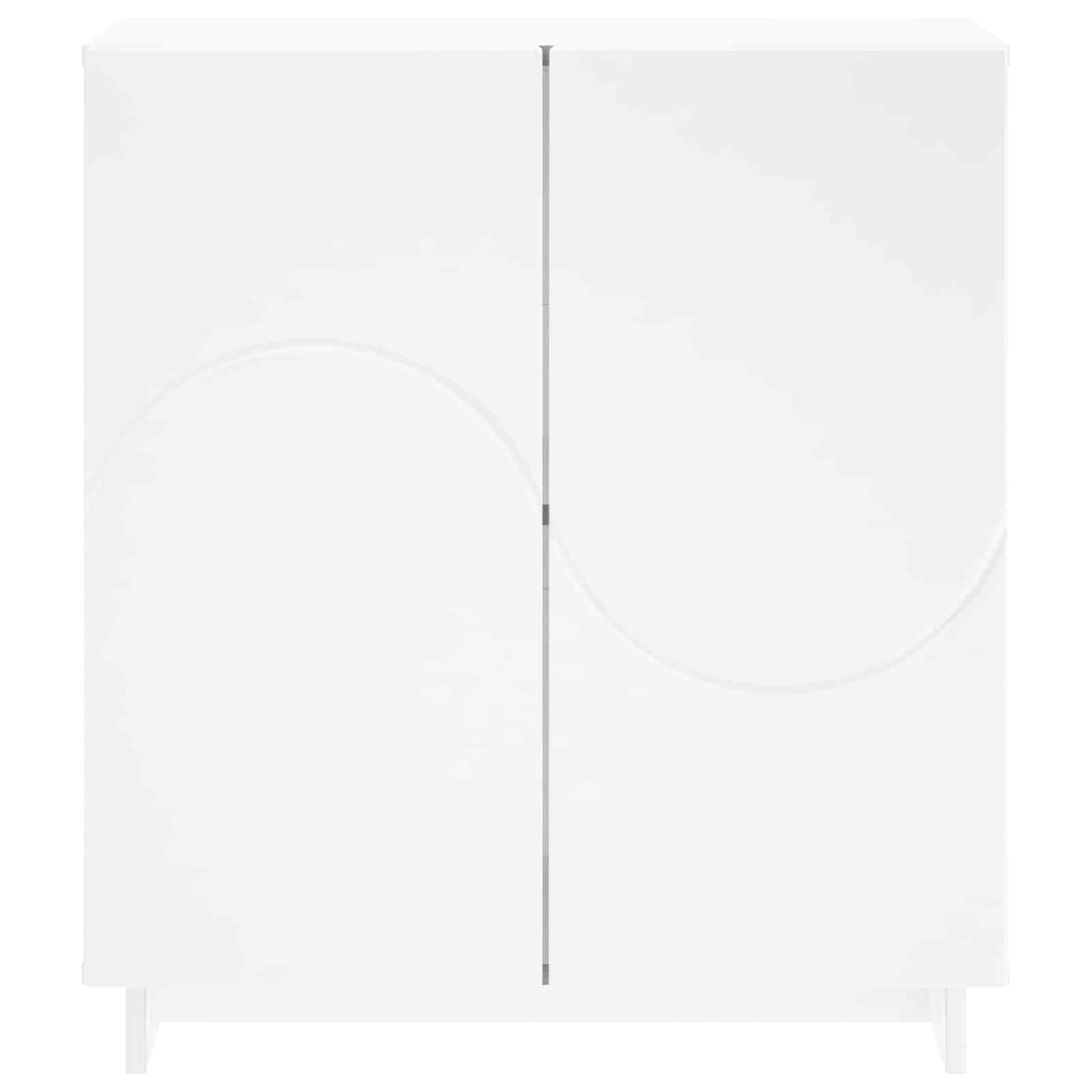 vidaXL Sideboard White 67 x 34.5 x 75 cm Engineered Wood