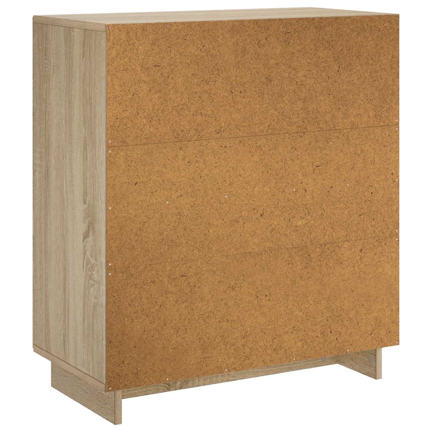 vidaXL Sideboard Sonoma Oak 67 x 34.5 x 75 cm Engineered Wood