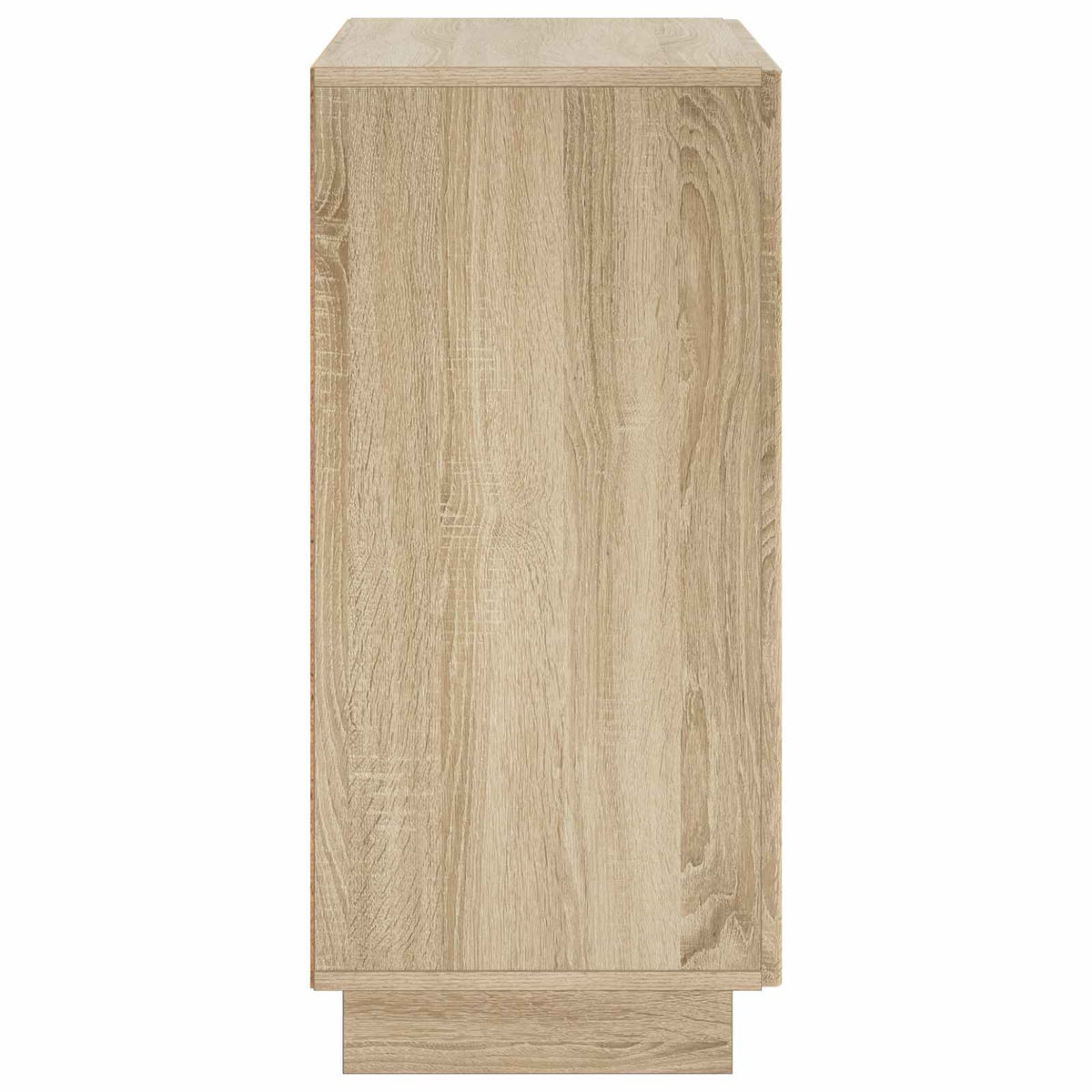 vidaXL Sideboard Sonoma Oak 67 x 34.5 x 75 cm Engineered Wood