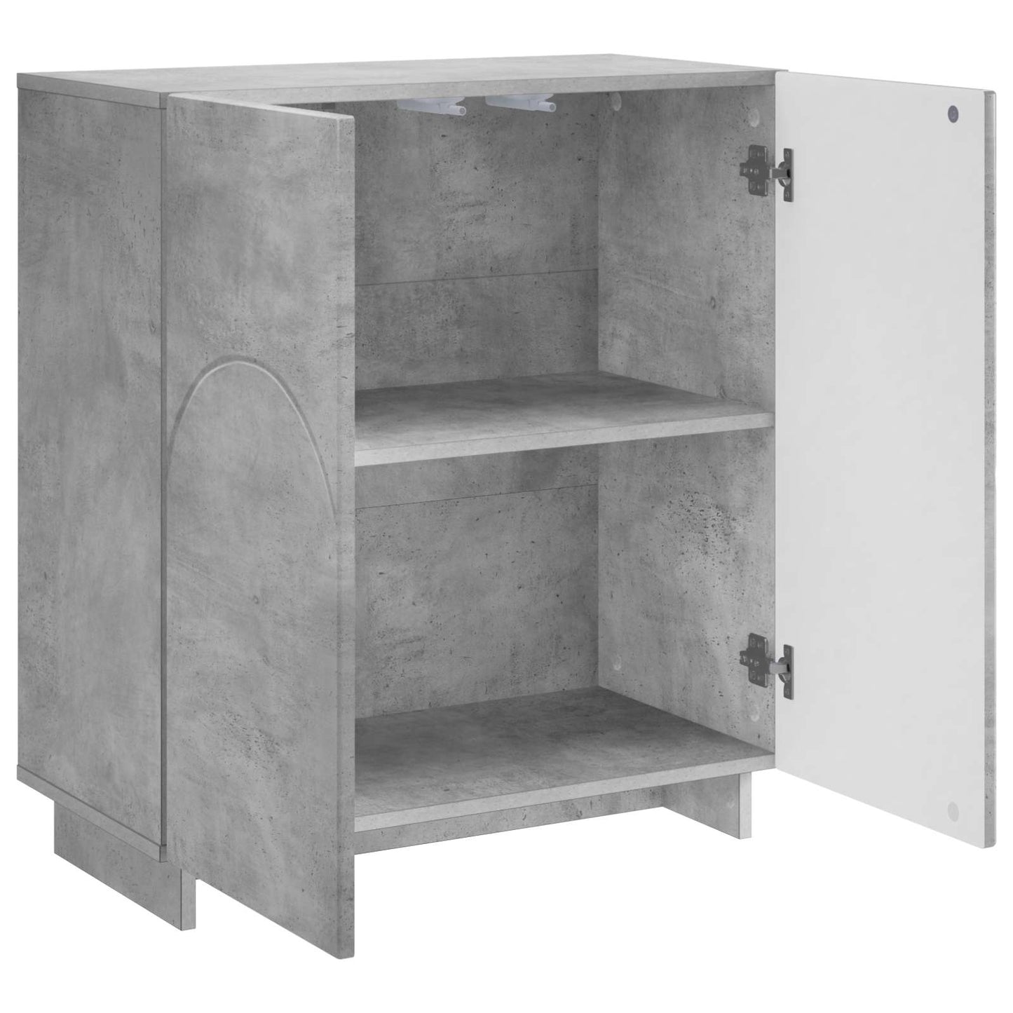 vidaXL Sideboard Concrete Grey 67 x 34.5 x 75 cm Engineered Wood