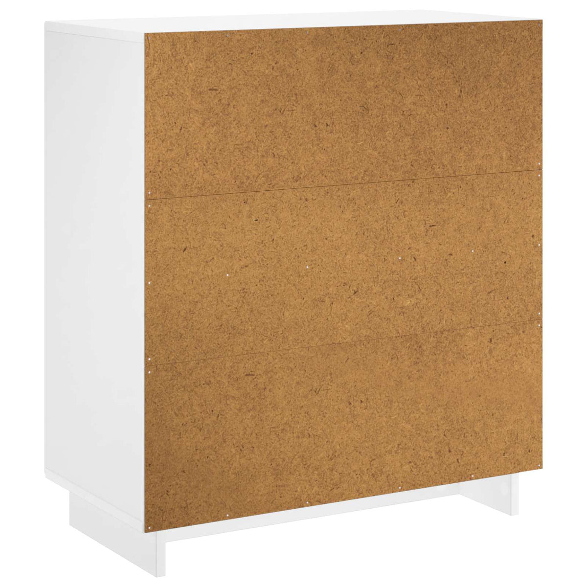 vidaXL Sideboard High Gloss White 67 x 34.5 x 75 cm Engineered Wood