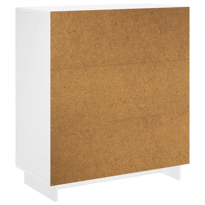 vidaXL Sideboard High Gloss White 67 x 34.5 x 75 cm Engineered Wood