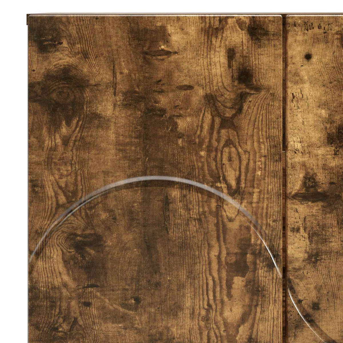 vidaXL Sideboard Smoked Oak 67 x 34.5 x 75 cm Engineered Wood