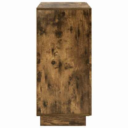 vidaXL Sideboard Smoked Oak 67 x 34.5 x 75 cm Engineered Wood