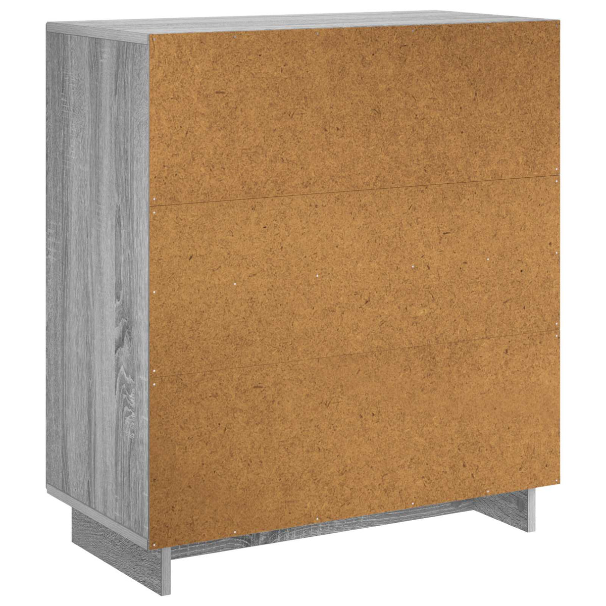vidaXL Sideboard Grey Sonoma 67 x 34.5 x 75 cm Engineered Wood