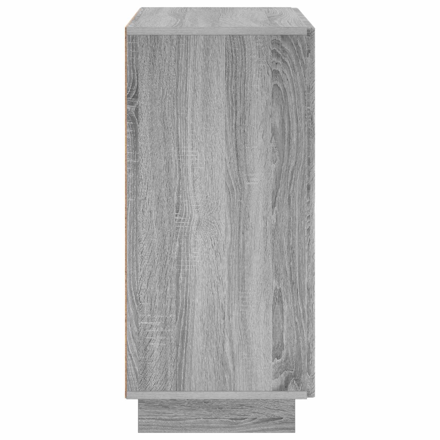 vidaXL Sideboard Grey Sonoma 67 x 34.5 x 75 cm Engineered Wood