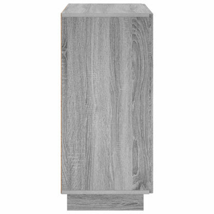 vidaXL Sideboard Grey Sonoma 67 x 34.5 x 75 cm Engineered Wood