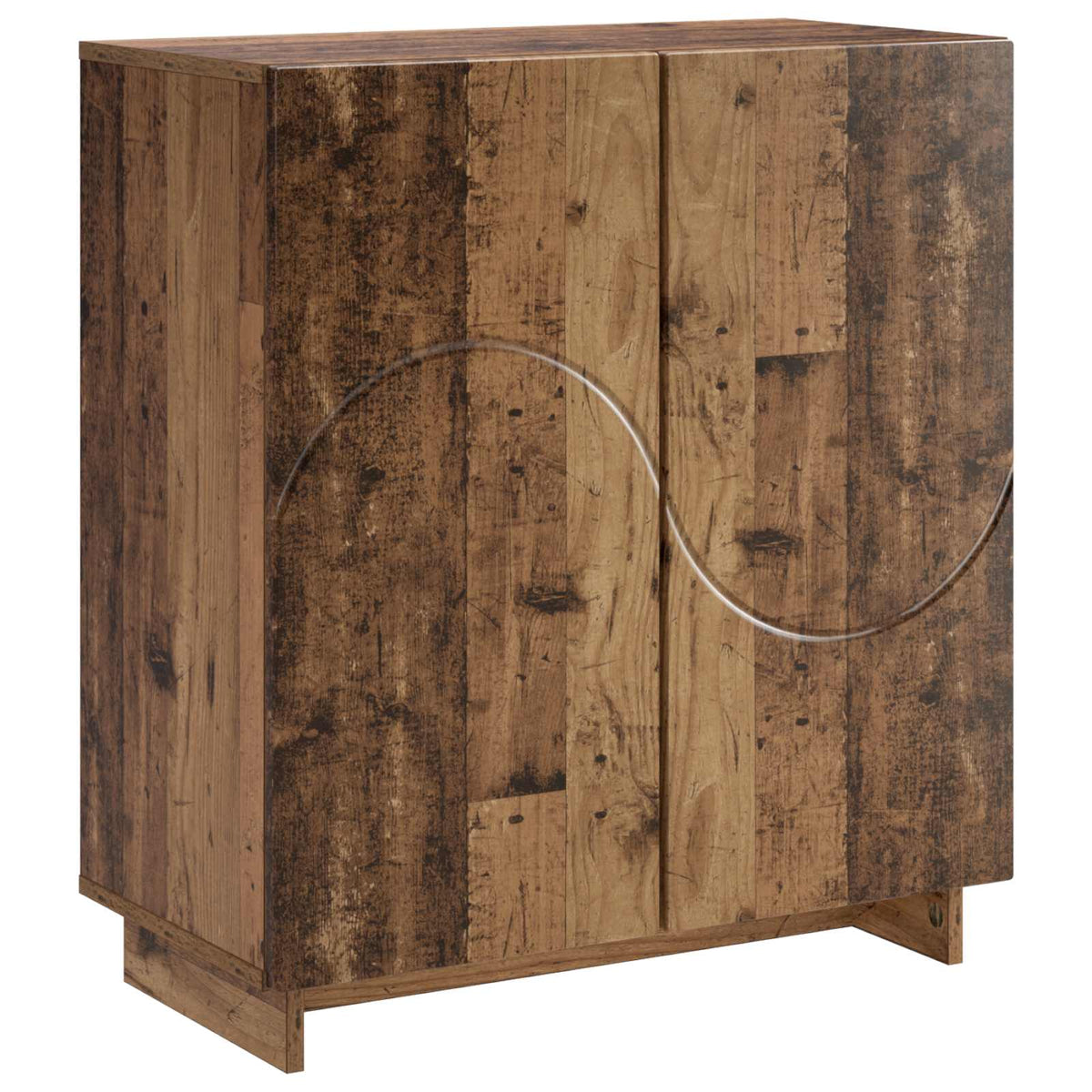 vidaXL Sideboard Old Wood 67 x 34.5 x 75 cm Engineered Wood