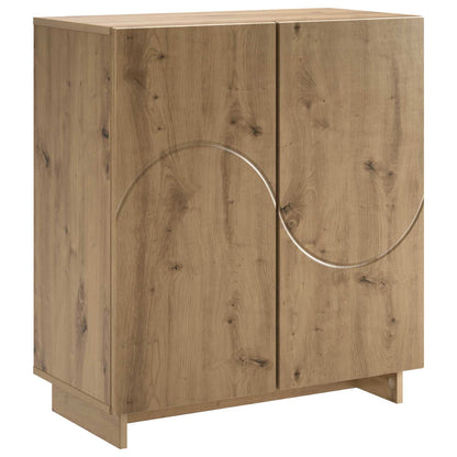 vidaXL Sideboard Artisan Oak 67 x 34.5 x 75 cm Engineered Wood
