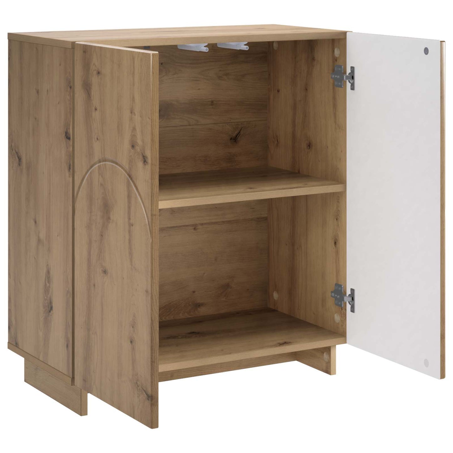 vidaXL Sideboard Artisan Oak 67 x 34.5 x 75 cm Engineered Wood