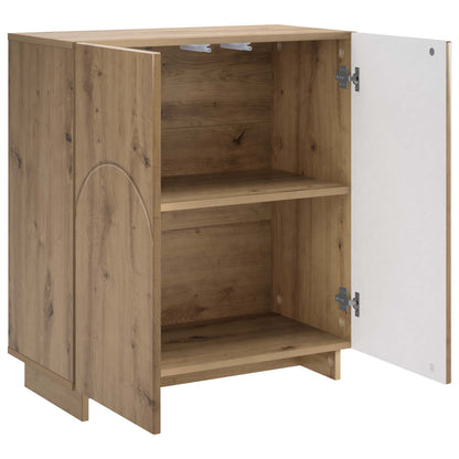 vidaXL Sideboard Artisan Oak 67 x 34.5 x 75 cm Engineered Wood