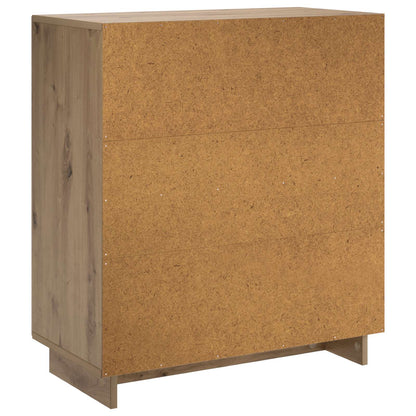 vidaXL Sideboard Artisan Oak 67 x 34.5 x 75 cm Engineered Wood