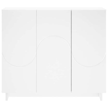 vidaXL Sideboard White 85.5 x 31 x 75 cm Engineered Wood