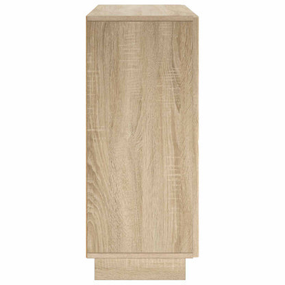 vidaXL Sideboard Sonoma Oak 85.5 x 31 x 75 cm Engineered Wood