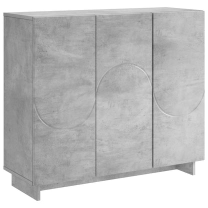 vidaXL Sideboard Concrete Grey 85.5 x 31 x 75 cm Engineered Wood