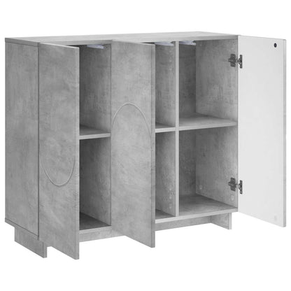 vidaXL Sideboard Concrete Grey 85.5 x 31 x 75 cm Engineered Wood