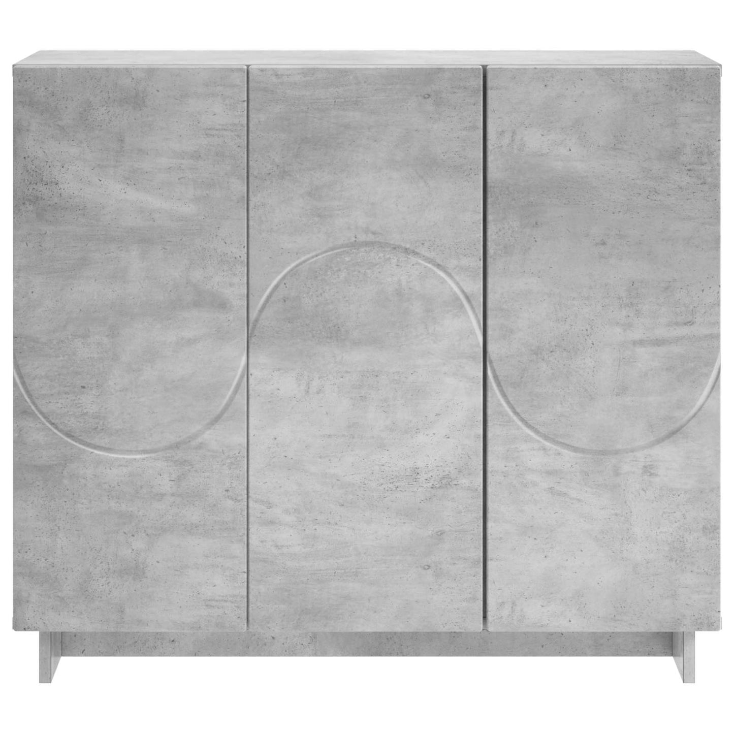 vidaXL Sideboard Concrete Grey 85.5 x 31 x 75 cm Engineered Wood
