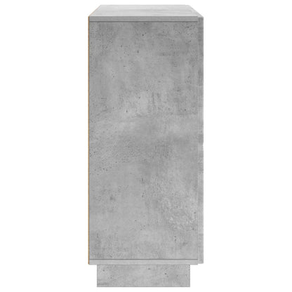 vidaXL Sideboard Concrete Grey 85.5 x 31 x 75 cm Engineered Wood