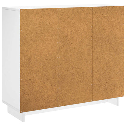 vidaXL Sideboard High Gloss White 85.5 x 31 x 75 cm Engineered Wood