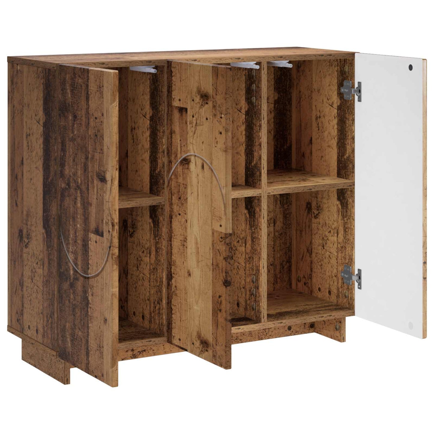 vidaXL Sideboard Old Wood 85.5 x 31 x 75 cm Engineered Wood