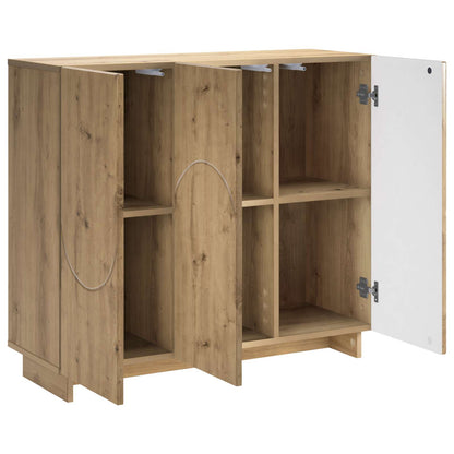 vidaXL Sideboard Artisan Oak 85.5 x 31 x 75 cm Engineered Wood