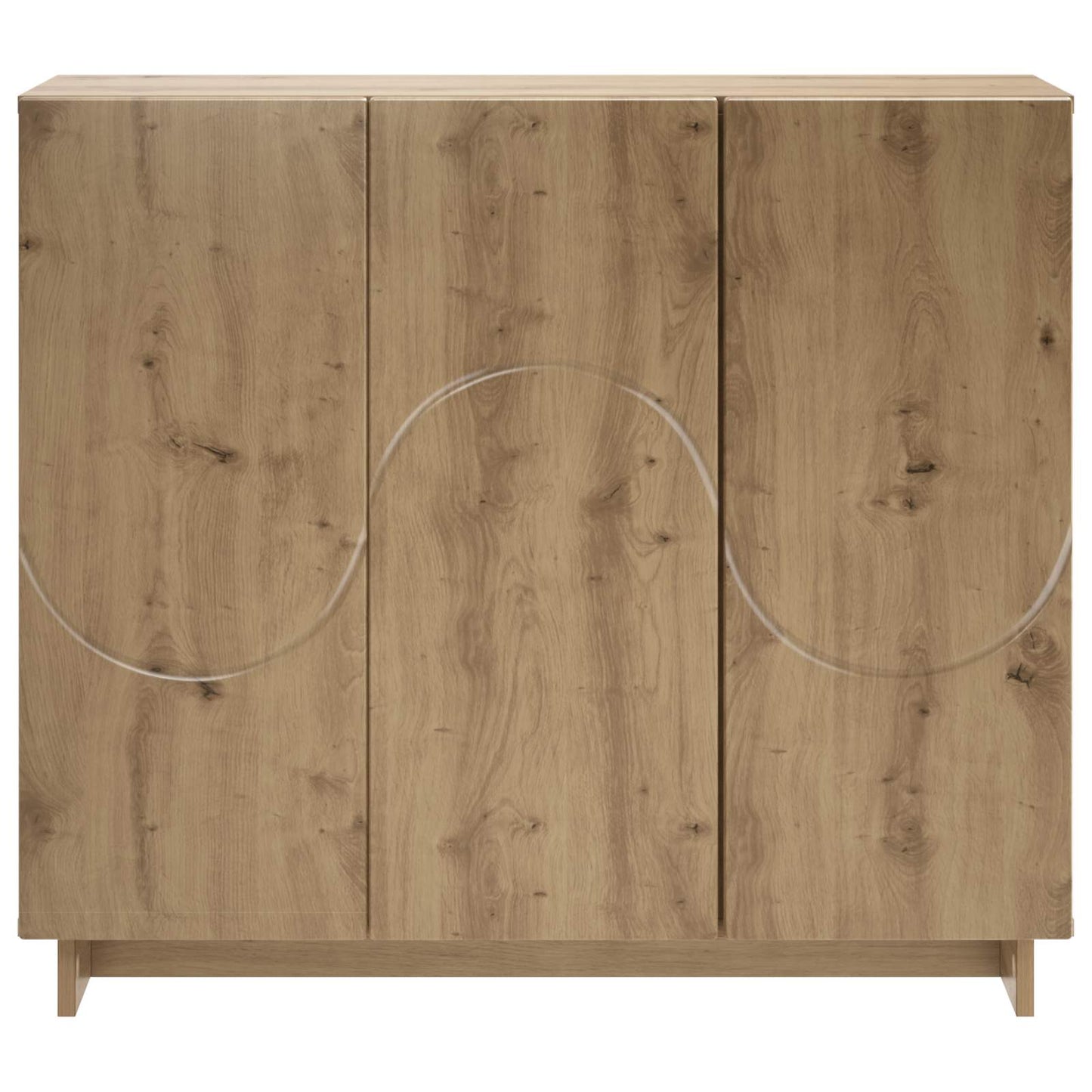 vidaXL Sideboard Artisan Oak 85.5 x 31 x 75 cm Engineered Wood