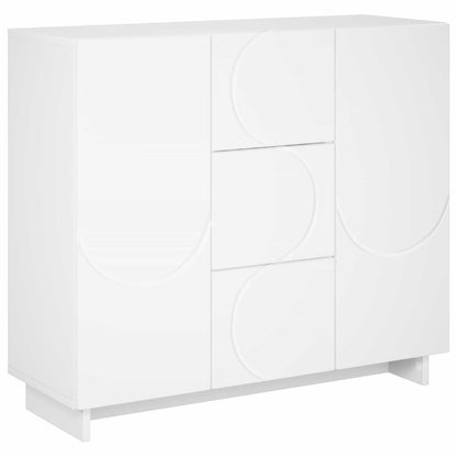 vidaXL Sideboard White 85.5 x 31 x 75 cm Engineered Wood
