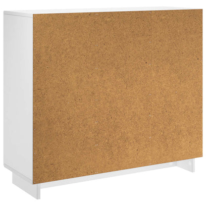 vidaXL Sideboard White 85.5 x 31 x 75 cm Engineered Wood