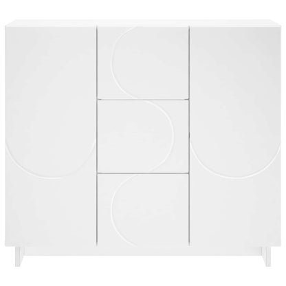 vidaXL Sideboard White 85.5 x 31 x 75 cm Engineered Wood