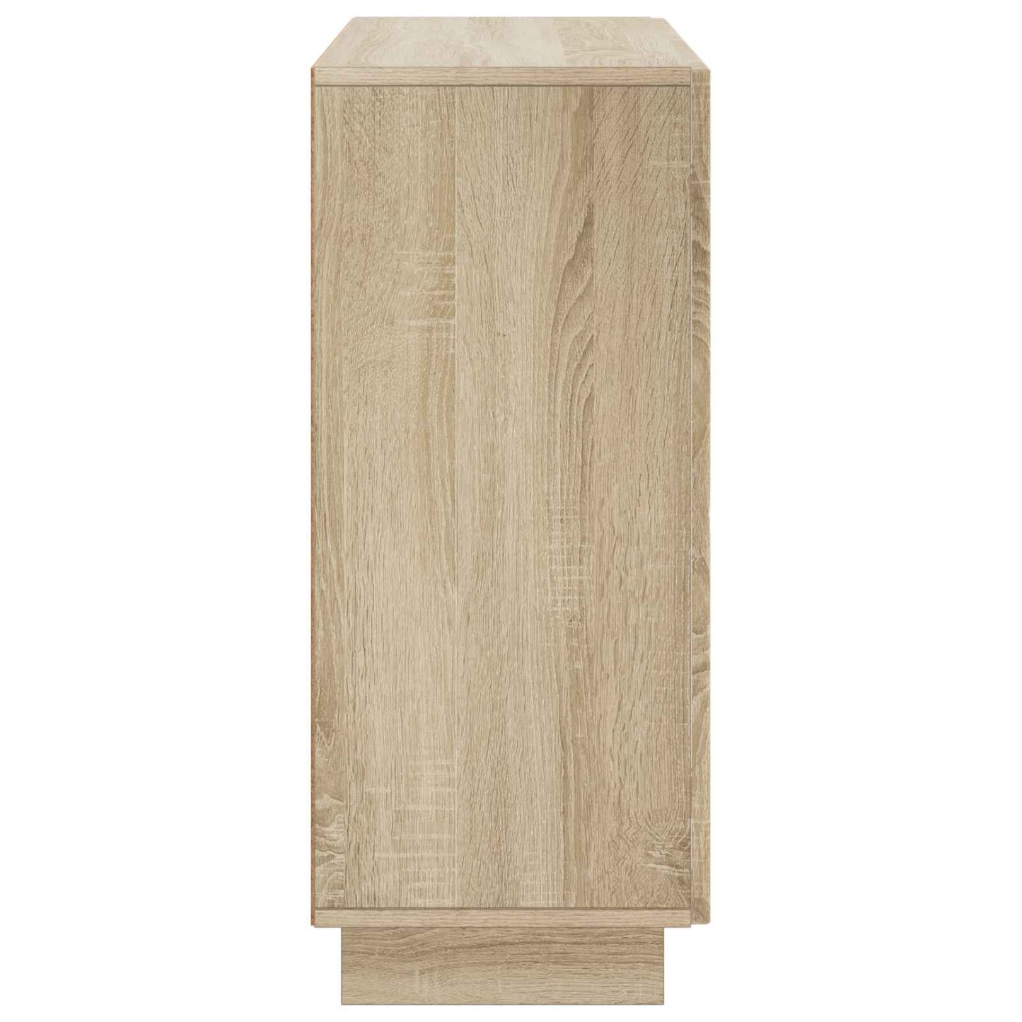 vidaXL Sideboard Sonoma Oak 85.5 x 31 x 75 cm Engineered Wood