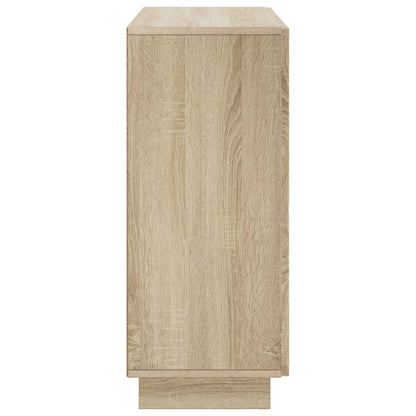 vidaXL Sideboard Sonoma Oak 85.5 x 31 x 75 cm Engineered Wood