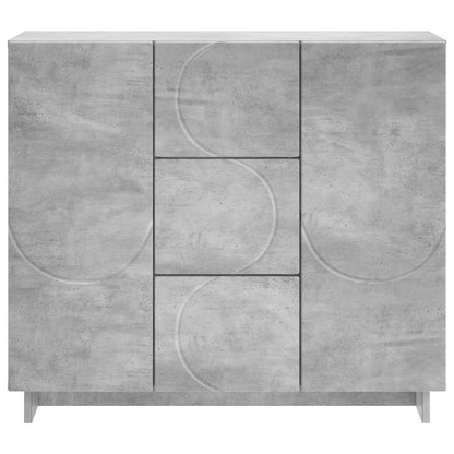 vidaXL Sideboard Concrete Grey 85.5 x 31 x 75 cm Engineered Wood
